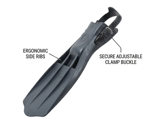BLACK JET DIVER FINS